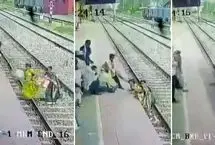له شدن دلخراش دو زن زیر چرخ‌های قطار 