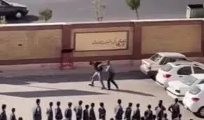 اخراج کادر خاطی مدرسه پرند در پی انتشار فیلم تنبیه بدنی دانش‌آموز
