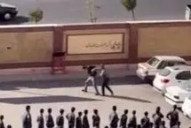 اخراج کادر خاطی مدرسه پرند در پی انتشار فیلم تنبیه بدنی دانش‌آموز
