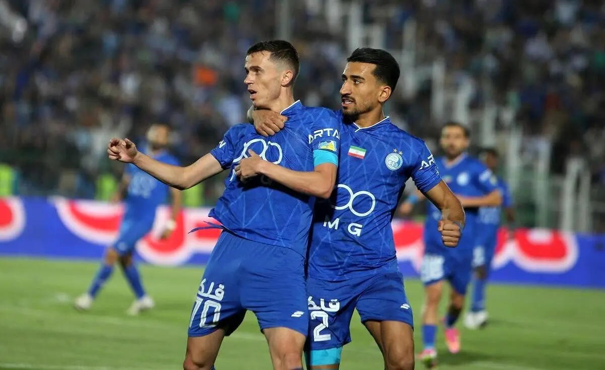 تصویر؛ پیام آسانی به استقلالی‌ها بعد از خروج از ایران