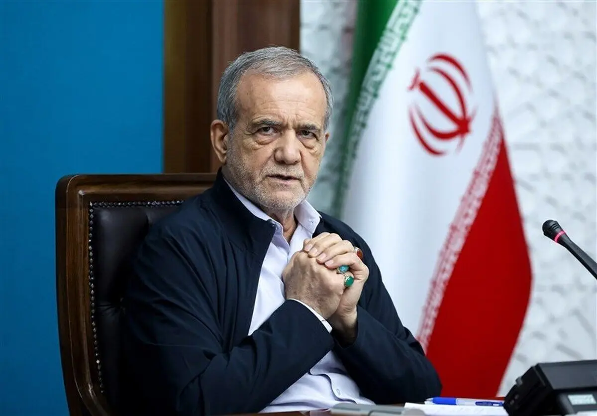 بازدید پزشکیان از ساختمان صداوسیما