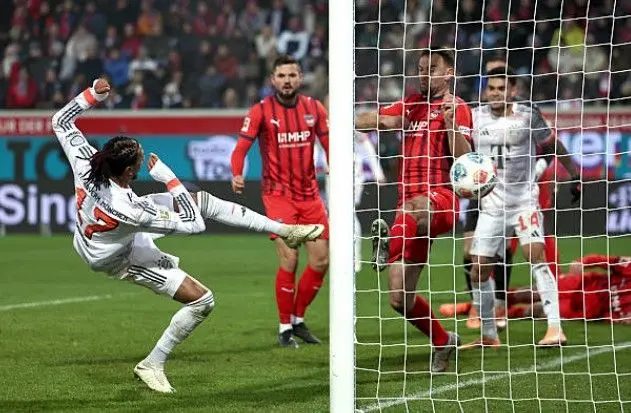 ببینید؛ خلاصه بازی هایدنهایم 0 - بایرن مونیخ 4