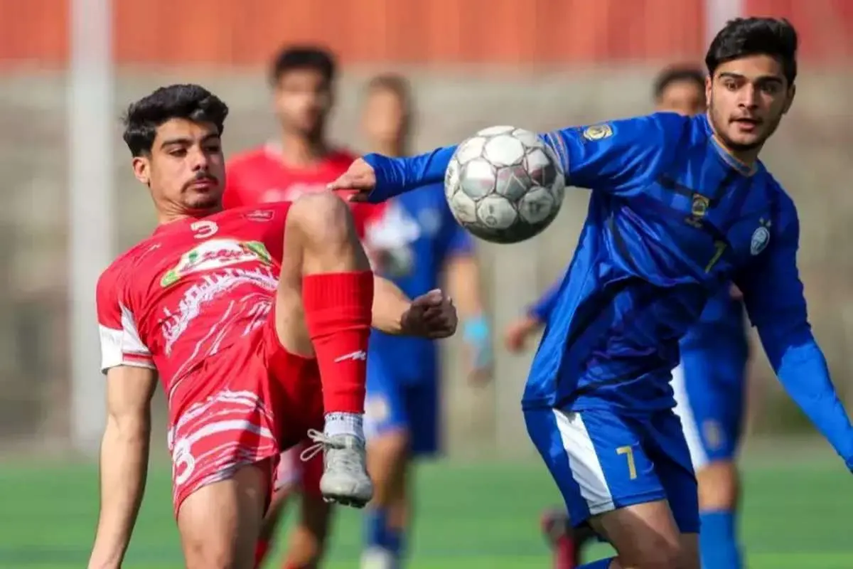 باخت ۳ گله استقلال در دربی جوانان به پرسپولیس