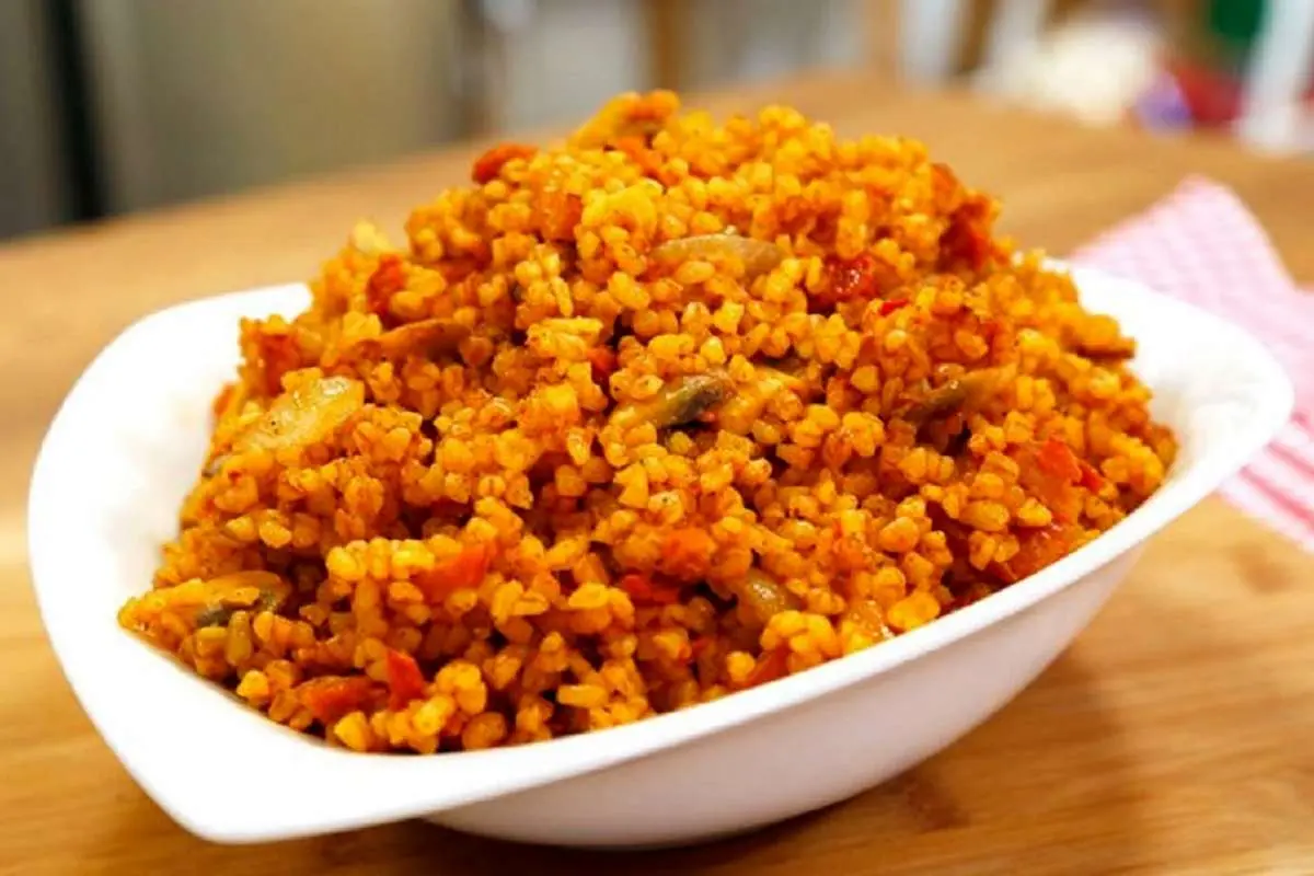 طرز تهیه دمپختک یا پامادور پلا گیلانی؛ پلو مخلوط بدون گوشت