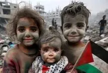 ببینید؛ کودکان غزه تماشاگر ال‌کلاسیکو در میان شادی و هیجان