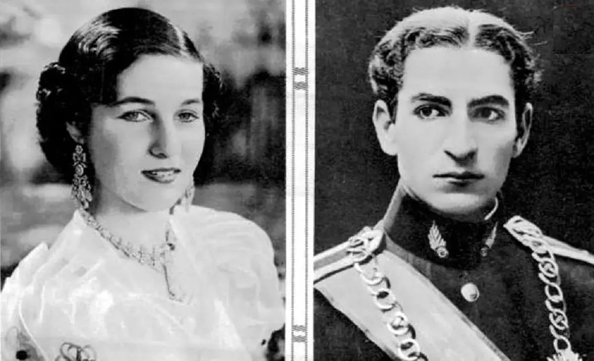 «محمدرضا پهلوى و فوزیه در بیمارستان فیروزآبادی؛ دهه 20