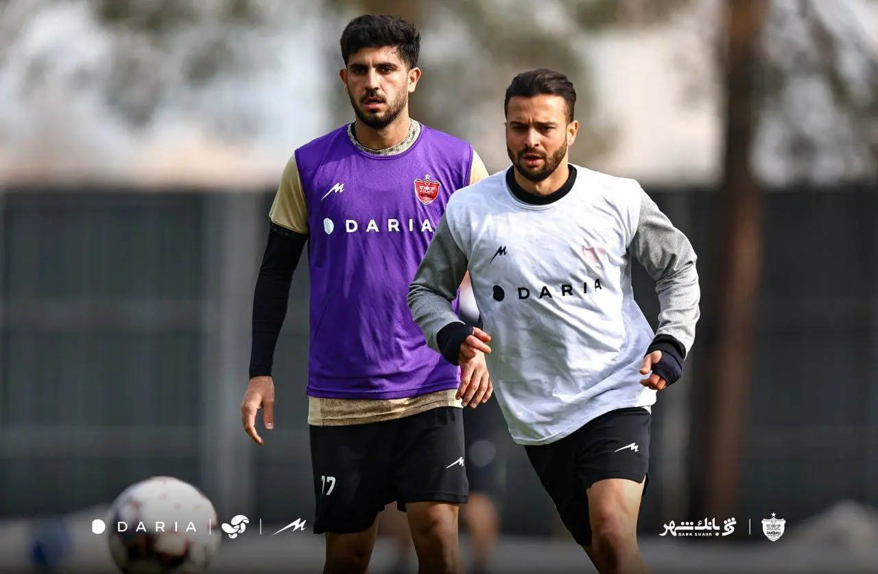 تمرینات ویژه اخراجی‌های پرسپولیس مقابل تراکتور