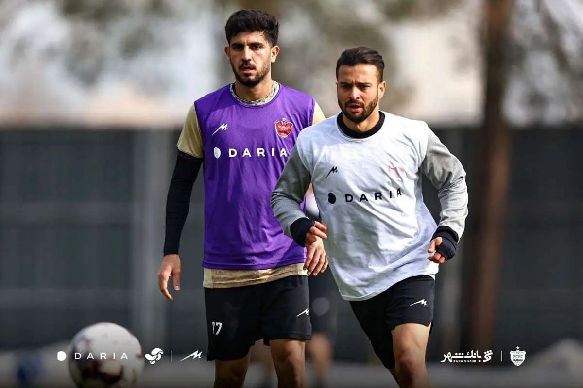 تمرینات ویژه اخراجی‌های پرسپولیس مقابل تراکتور