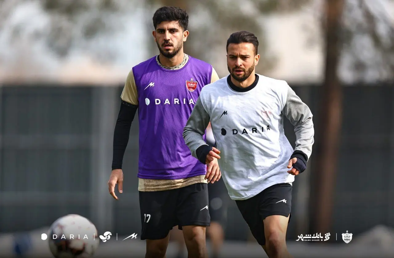 تمرینات ویژه اخراجی‌های پرسپولیس مقابل تراکتور