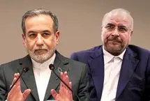 گفتگوی قالیباف و عراقچی با رئیس مجلس پاکستان  