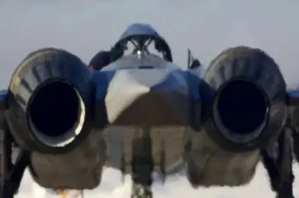 ببینید؛ پرواز قدرتمند سوخو-57 جدید در آسمان روسیه