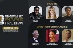 جزئیات قرعه‌کشی جام جهانی + معرفی مجریان و خوانندگان

