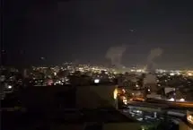 حمله هوایی به یک منطقه مسکونی در تهران 