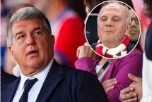 متلک سنگین مدیر بایرن‌مونیخی به لاپورتا: بارسا را در هیچ لیگی راه نمی‌دهند!