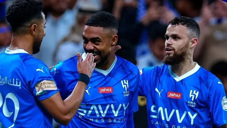 خلاصه بازی الهلال 3 - الاخدود 1