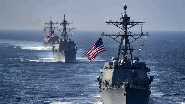 آمریکا نزدیک سواحل ونزوئلا رزمایش دریایی برگزار می‌کند