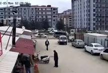 لحظه وقوع زلزله ۴.۲ ریشتری در هاتای ترکیه