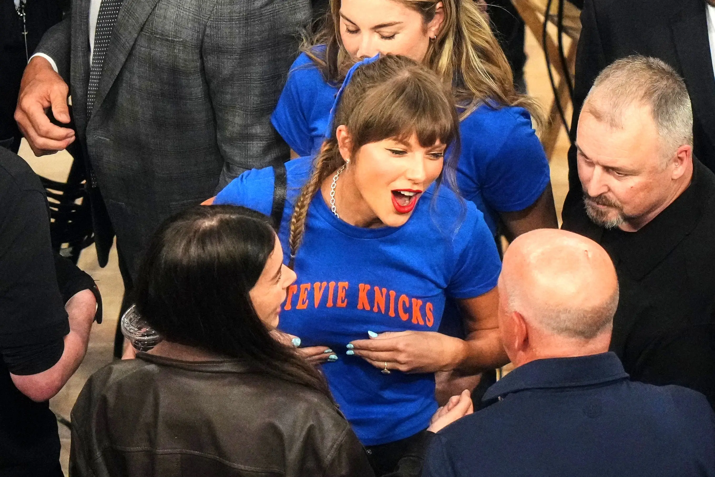 تصاویر؛ حضور سلبریتی‌ها در فینال NBA