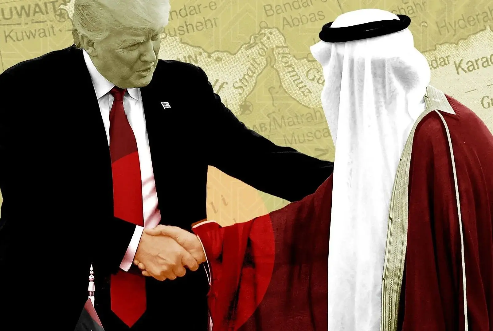 فشار عربستان به ترامپ برای لغو محاصره تنگه هرمز
