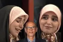 اشک‌های مژده لواسانی با شنیدن صدای پدرش در برنامه ۱۰۰۱