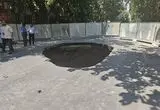 جزئیات ریزش خیابان نشاط اصفهان؛ پای حفاری مترو به میان آمد