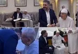 دیدار وزیر فرهنگ سوریه با عثمان طه