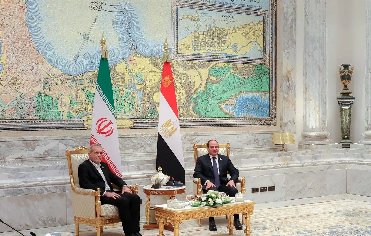بیانیه ریاست‌جمهوری مصر درباره دیدار با پزشکیان / رئیس‌جمهور از السیسی قدردانی کرد 