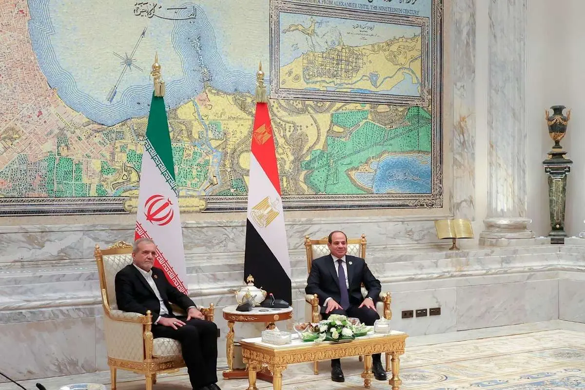 بیانیه ریاستجمهوری مصر درباره دیدار با پزشکیان / رئیسجمهور از السیسی قدردانی کرد