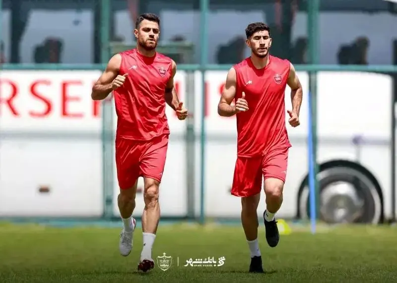 تمرینات تخصصی هاشمیان برای پرسپولیسی‌ها