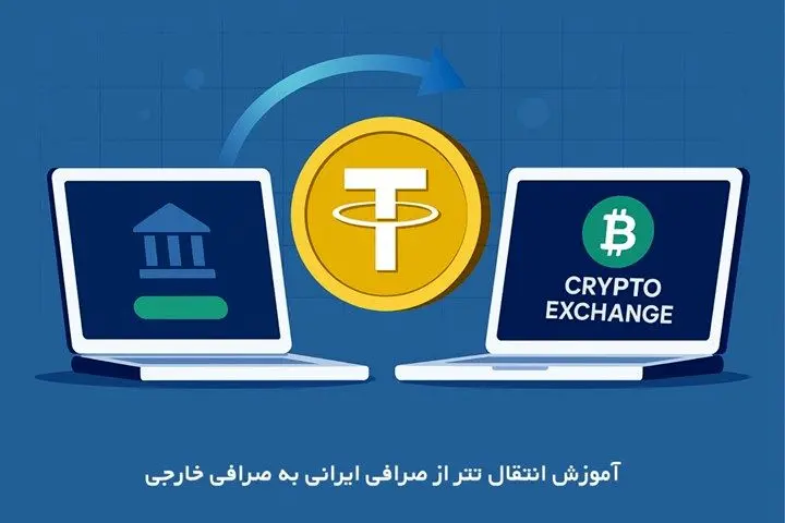 آموزش انتقال تتر از صرافی ایرانی به صرافی خارجی | راهنمای کامل