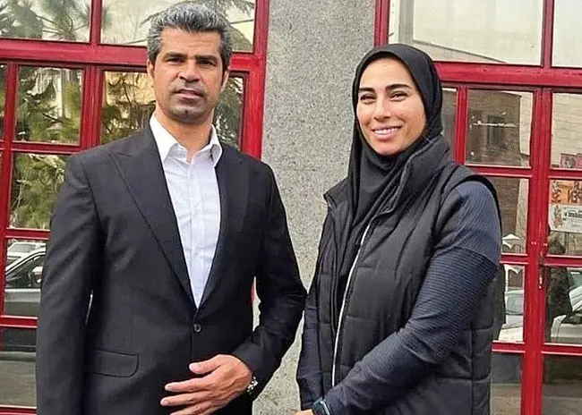 حمایت آقای ساعی،‌ از خانم ساعی؛ به‌به؛ چه خانواده متحدی!

