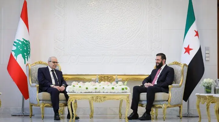 محور گفت و گوی الشرع و نواف سلام 