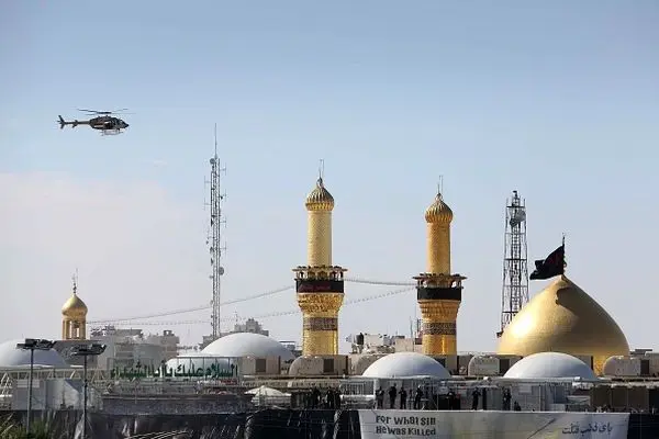 ببینید؛ فرود اضطراری بالگرد تامین کننده امنیت زائران اربعین