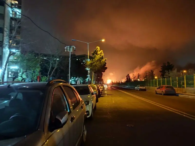 حمله به غرب تهران