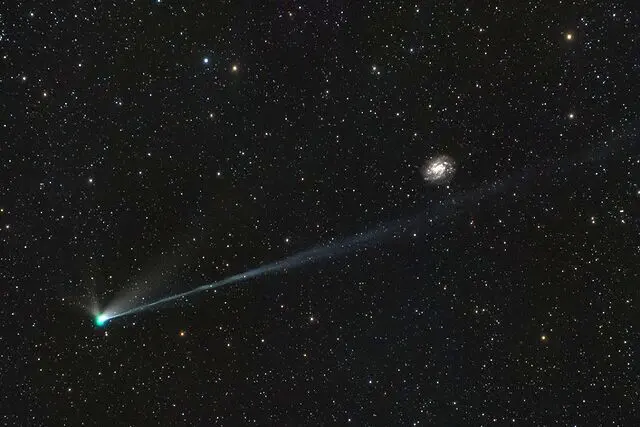 عکس روز ناسا از «دنباله‌دار ویرژوش»