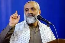 سردار نقدی: در صورت تعرض به هر یک از مراجع تشیع، یک کارگزار آمریکایی از این منطقه زنده بیرون نخواهد رفت