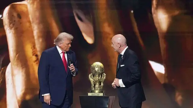 جام قهرمانی ۲۰۲۶ را ترامپ اهدا می‌کند!