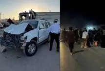 حادثه مرگبار در مسیر پیاده‌روی اربعین