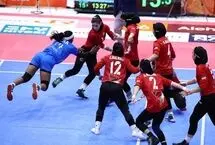 دختران کبدی ایران نقره‌ای شدند