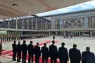تصاویری از استقبال رسمی رئیس جمهور بلاروس از پزشکیان