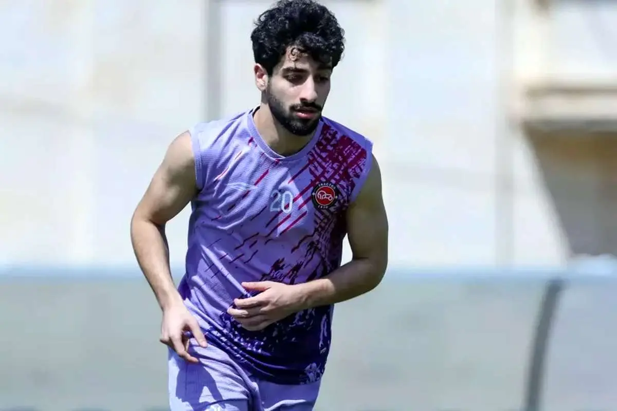 علت غیبت ستاره تراکتور مقابل پیکان
