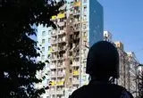 لحظه اصابت پهپاد انتحاری به ساختمان مسکونی در روسیه