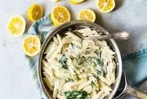 طرز تهیه پاستا مرغ و لیمو، تجربه‌ای جذاب از پاستا 
