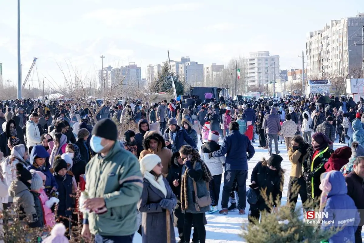 تصاویر؛ جشنواره آدم برفی در اردبیل 17