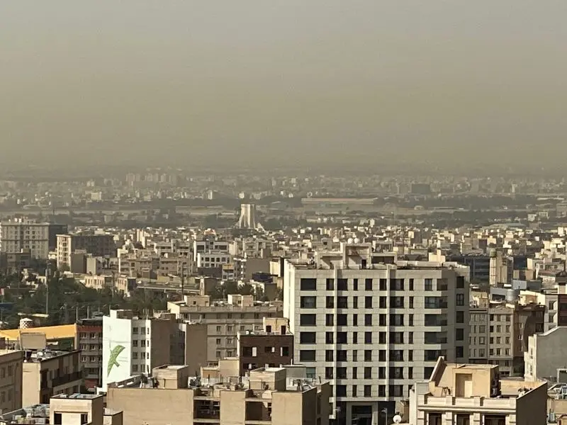 آلودگی هوای تهران تیر 1404