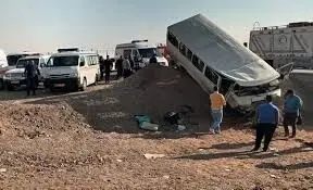 جزییات حادثه مینی‌بوس دانش‌آموزان در گرمسار