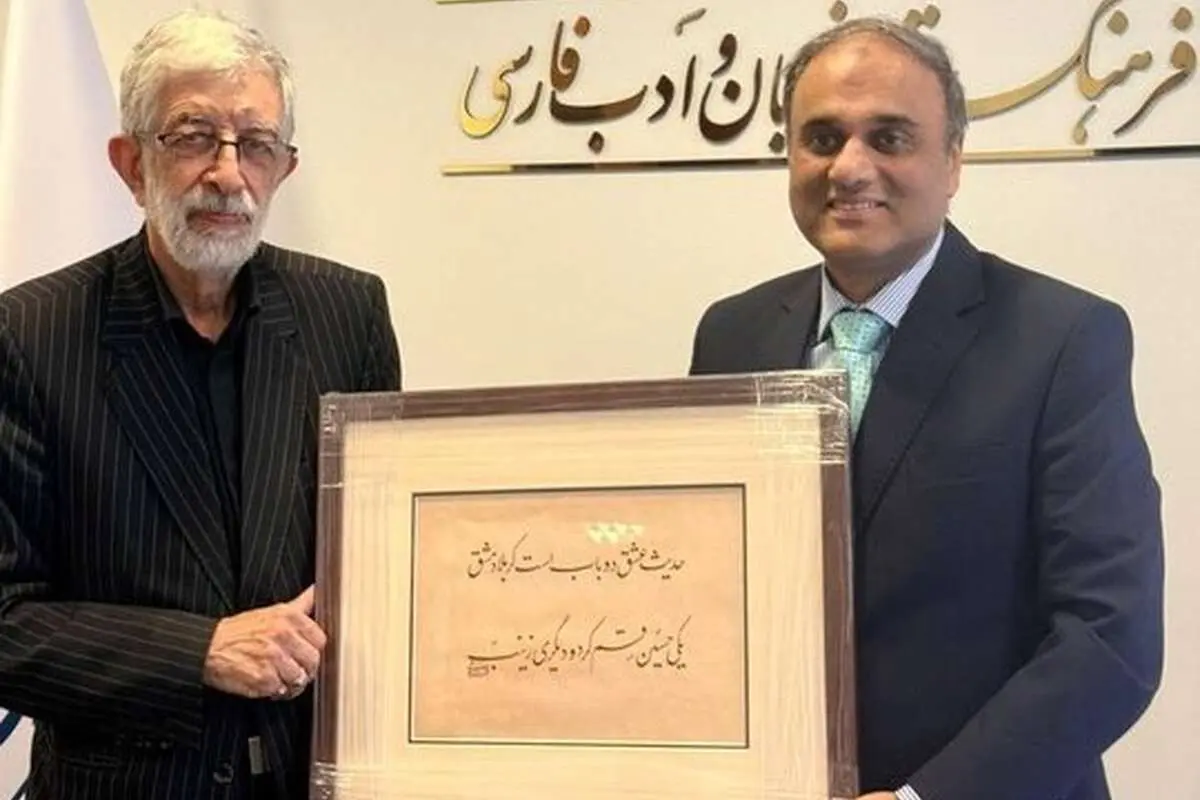 دیدار سفیر پاکستان با غلامعلی حدادعادل