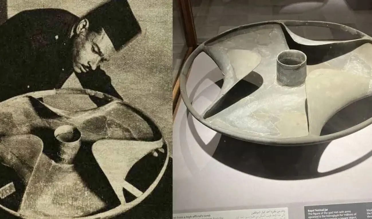 مرموزترین شیء مصر باستان که در یک مقبرۀ ۵ هزارساله کشف شد