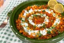 طرز تهیه بیج‌بیج نخود، یکی از غذاهای محلی شمال ایران