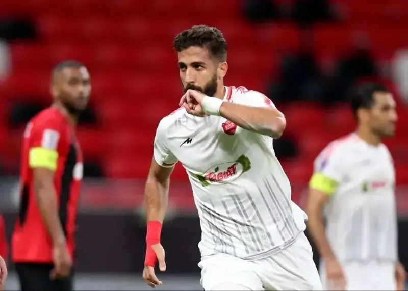 تصویر؛ پیام معنادار مدافع پرسپولیسی برای ایران